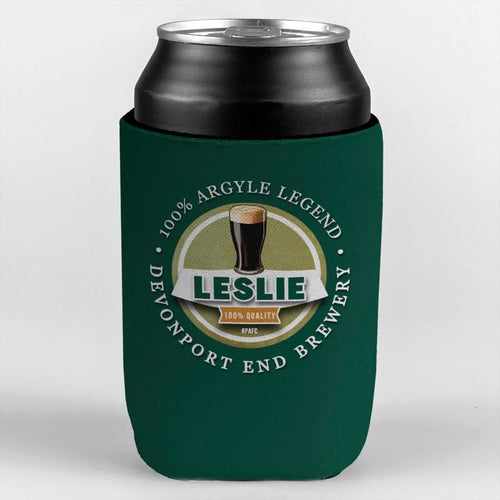 Plymouth Leslie - Football Legends - Can Cooler