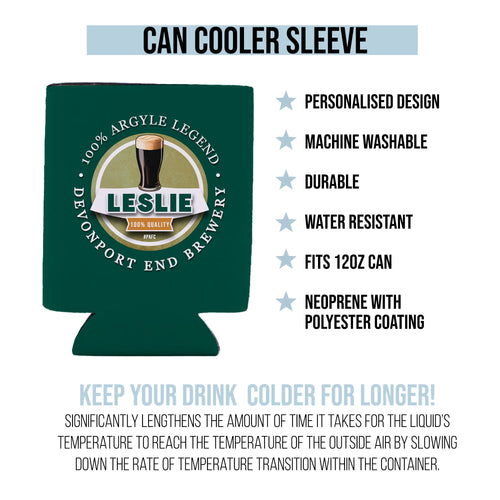 Plymouth Leslie - Football Legends - Can Cooler