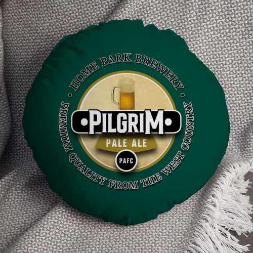 Plymouth Pilgrim - Football Legends - Circle Cushion 14"