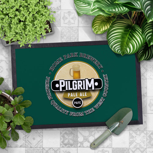Plymouth Pilgrim  - Football Legends - Door Mat -60cm X 40cm