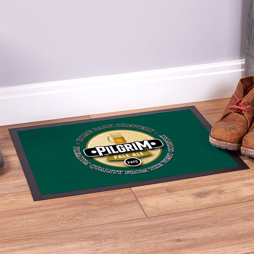 Plymouth Pilgrim  - Football Legends - Door Mat -60cm X 40cm