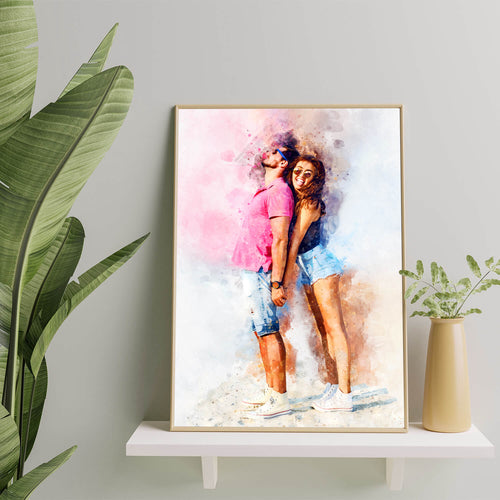 Personalised Watercolour Portrait