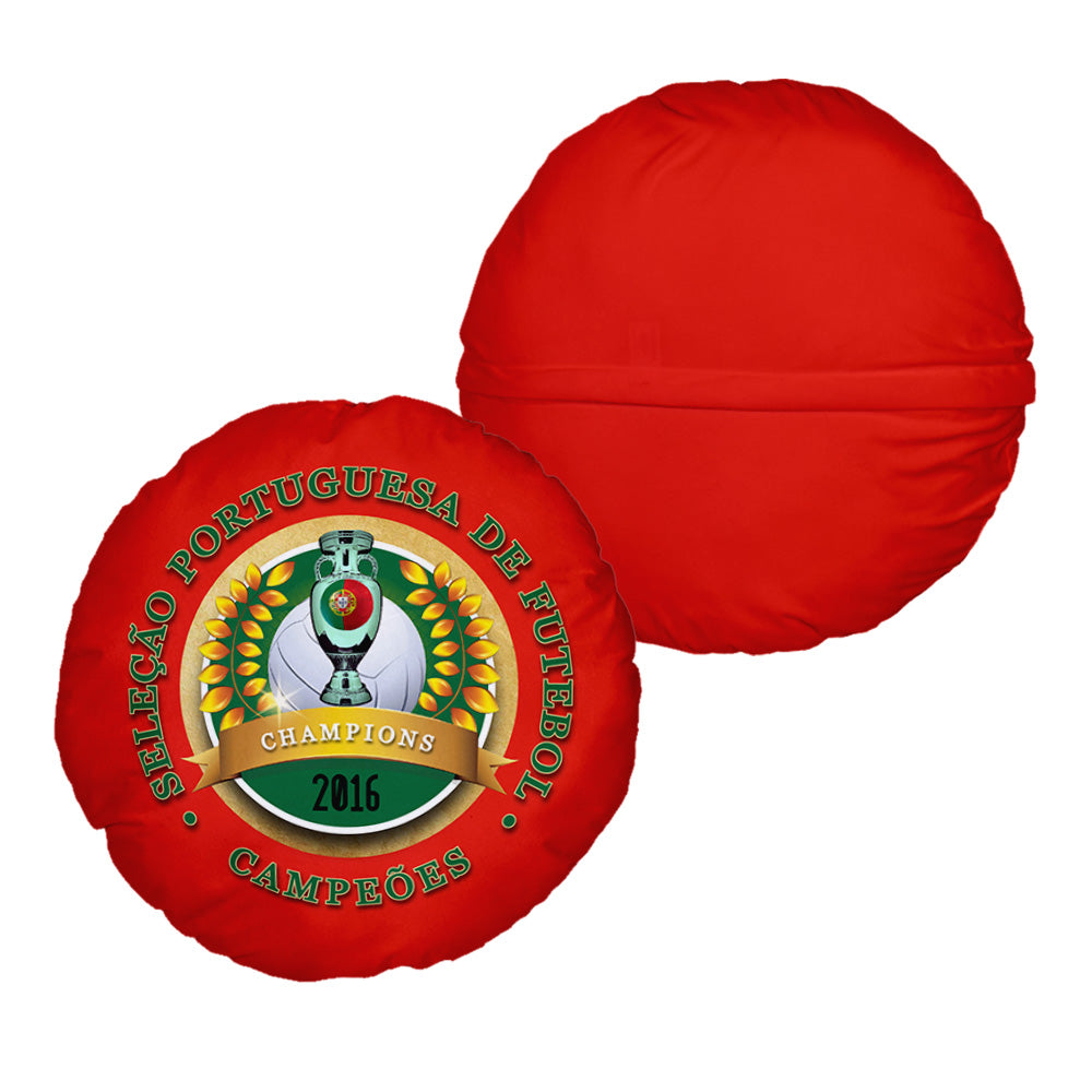 Portugal Euros  - Legend Collection - Circle Cushion 14"