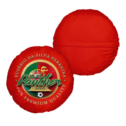 Portugal Eusebio  - Legend Collection - Circle Cushion 14"