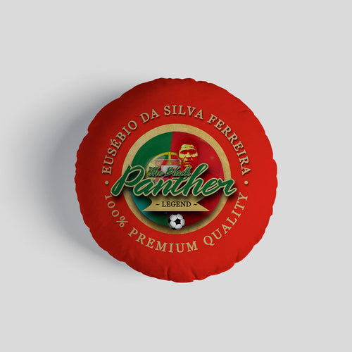 Portugal Eusebio  - Legend Collection - Circle Cushion 14"