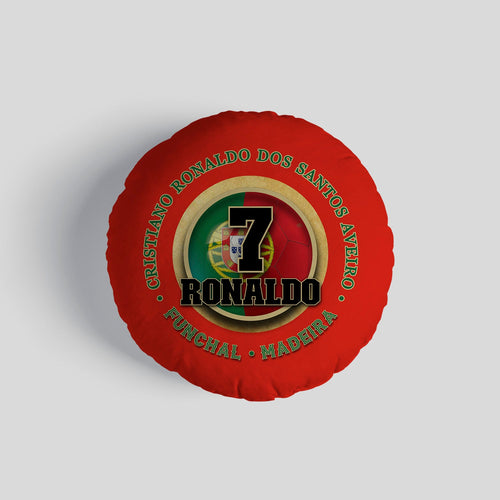 Portugal Ronaldo - Legend Collection - Circle Cushion 14"