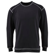 Portwest B153 Base Pro Antibacterial Long Sleeve Top Black XL