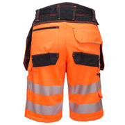 Portwest PW343 PW3 Hi-Vis Holster Pocket Work Shorts Various Colours
