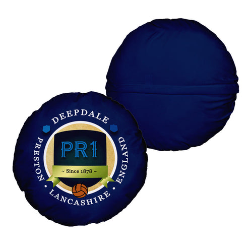 Preston Deepdale - Football Legends - Circle Cushion 14"
