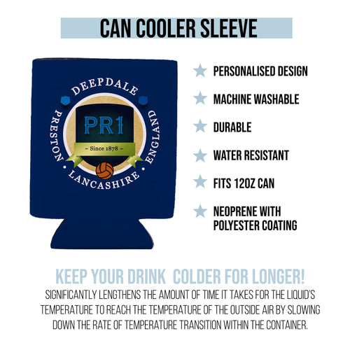 Preston Deepdale - Football Legends - Can Cooler