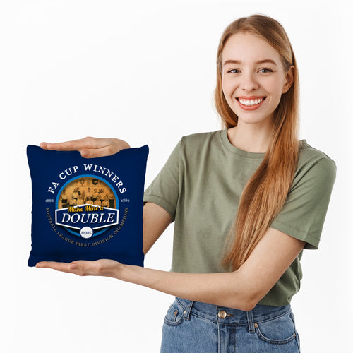 Preston Double - Football Legends - Cushion 10"