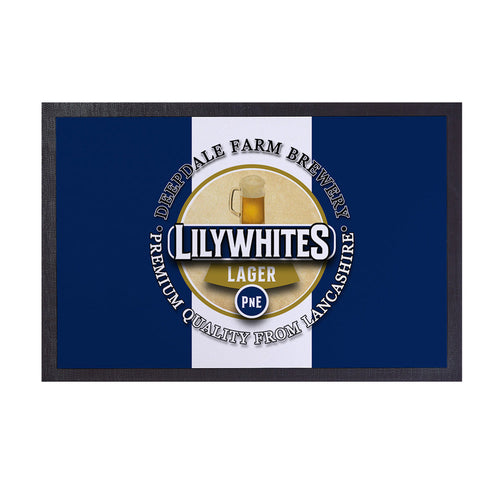 Preston Lilywhites  - Football Legends - Door Mat -60cm X 40cm
