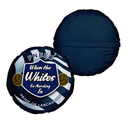 Preston Marching - Football Legends - Circle Cushion 14"