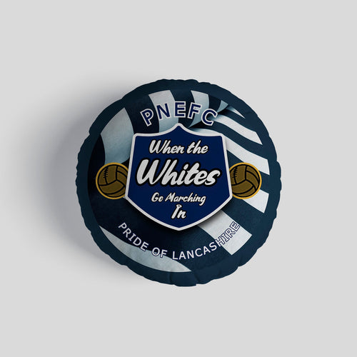 Preston Marching - Football Legends - Circle Cushion 14"