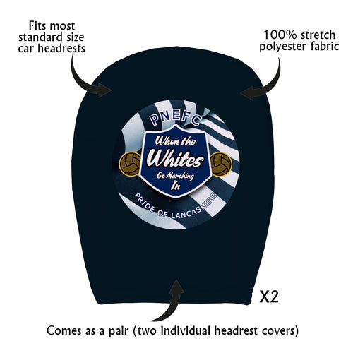 Preston Marching - Football Legends - Headrest Cover
