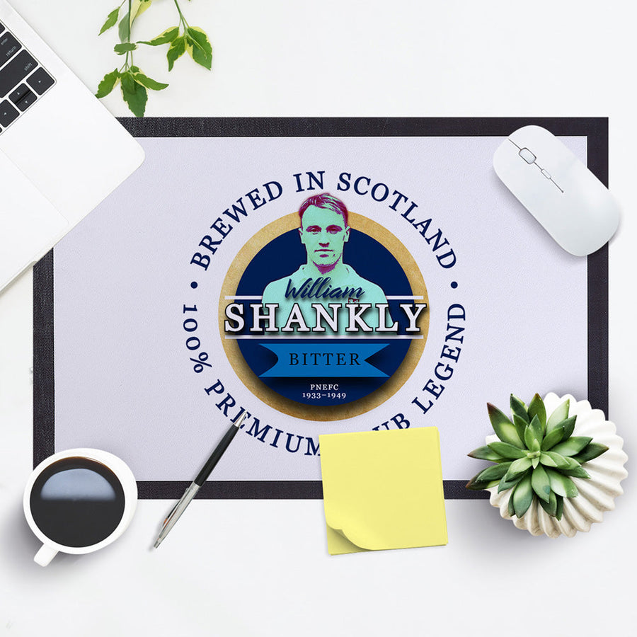 Preston Shankly  - Football Legends - Door Mat -60cm X 40cm