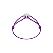 Mini Golden Soho Pavé Cord Bracelet