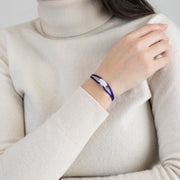 Snow Regent Cord Bracelet