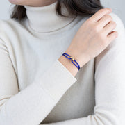 Golden Soho Diamond Cord Bracelet