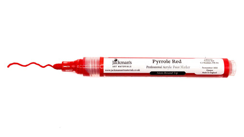 Set of 5 Acrylic Marker Pens (Loose)