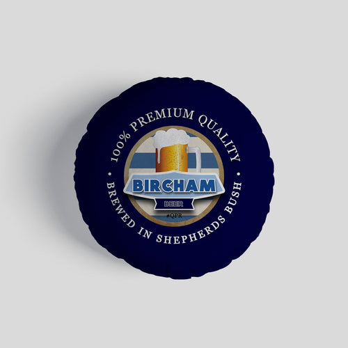 QPR Bircham - Football Legends - Circle Cushion 14"
