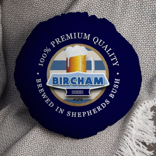QPR Bircham - Football Legends - Circle Cushion 14"