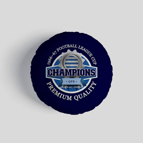 The Hoops CHAMPIONS - Football Legends - Circle Cushion 14"