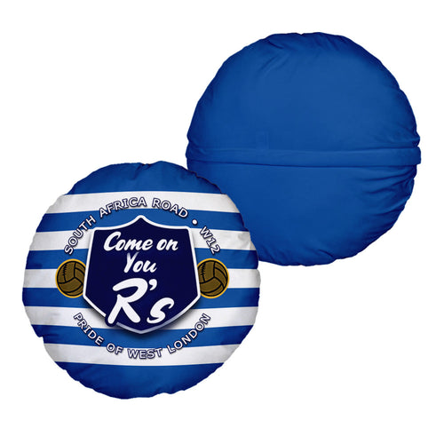The Hoops Rs - Football Legends - Circle Cushion 14"