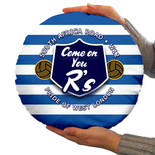 The Hoops Rs - Football Legends - Circle Cushion 14"