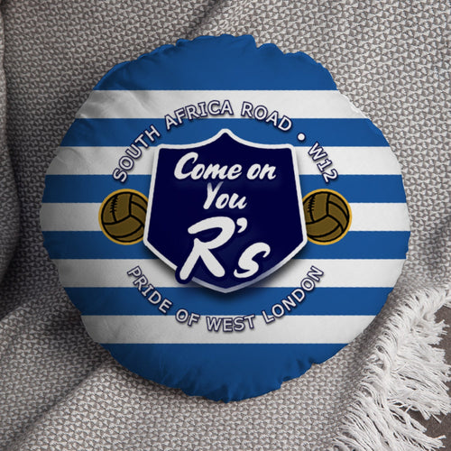 The Hoops Rs - Football Legends - Circle Cushion 14"