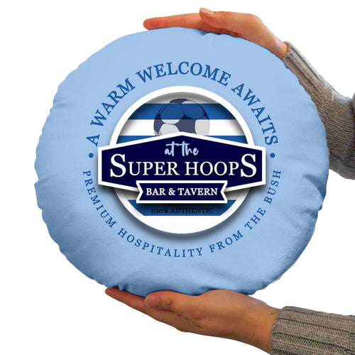 The Hoops SUPER HOOPS - Football Legends - Circle Cushion 14"