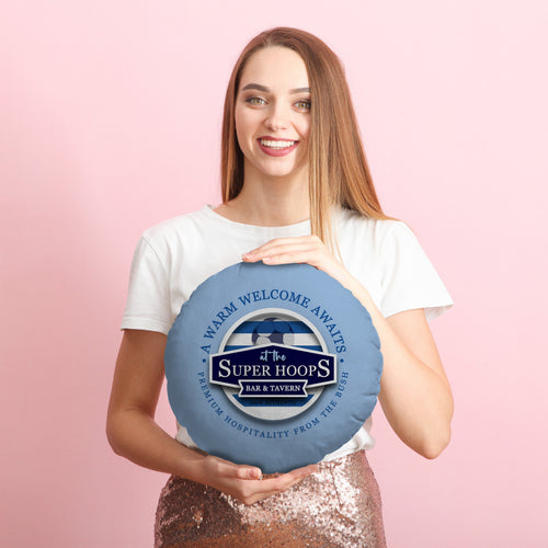The Hoops SUPER HOOPS - Football Legends - Circle Cushion 14"