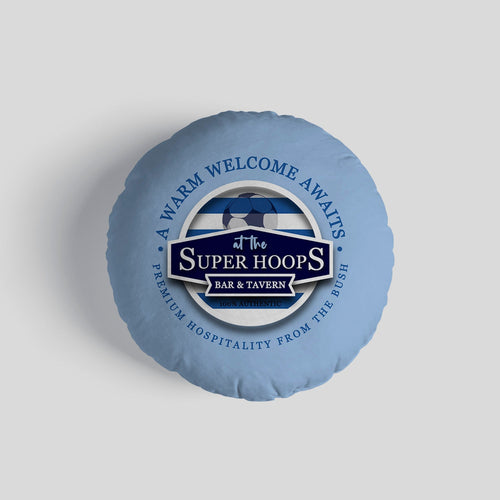 The Hoops SUPER HOOPS - Football Legends - Circle Cushion 14"