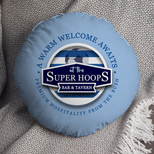 The Hoops SUPER HOOPS - Football Legends - Circle Cushion 14"