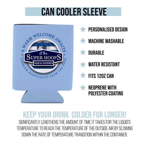 The Hoops SUPER HOOPS - Football Legends - Can Cooler
