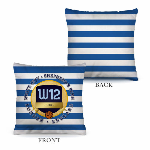 The Hoops W12 BMG_PRINT300 10inch Cushion V3 - Cushion - 10"