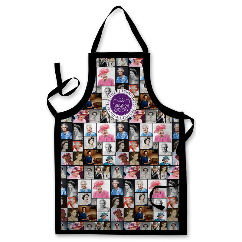 Jubilee - Queen Collage -   Adult Apron