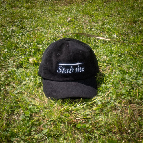 stab me - corduroy hat