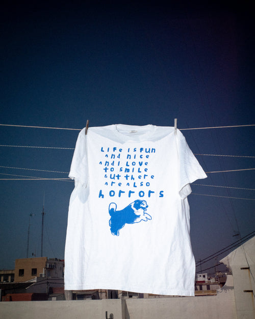 life is fun and nice and i love to smile - t-shirt