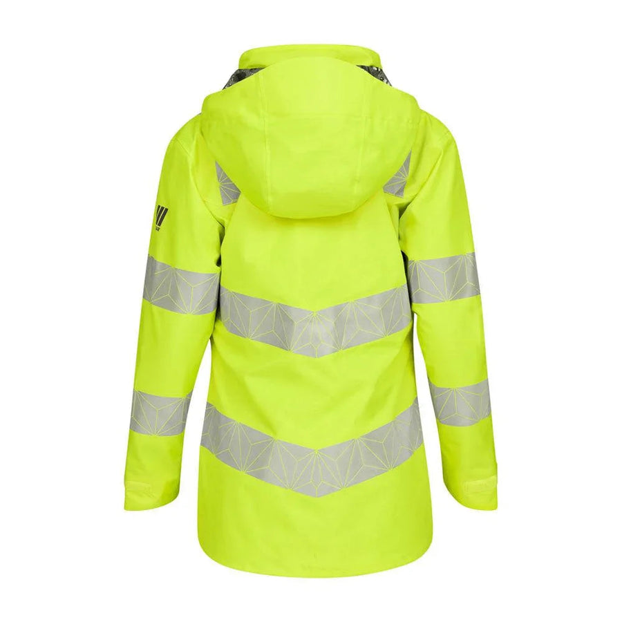 PULSAR® RCT850 / RCT851 React GRS Women's Waterproof Breathable Hi-Vis Shell Jacket