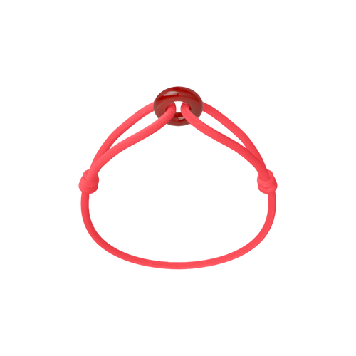 Red Soho Cord Bracelet