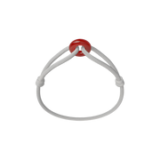 Red Soho Cord Bracelet