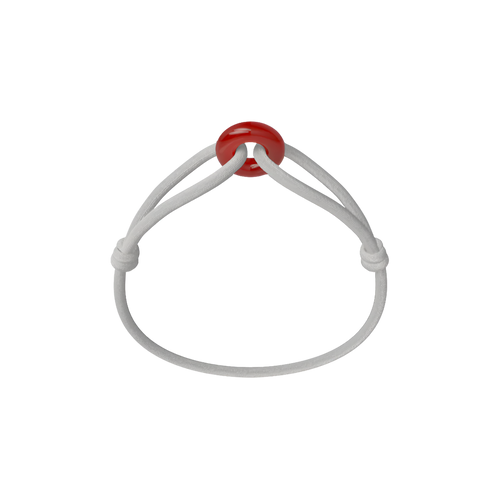 Red Soho Cord Bracelet