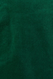 Bonny Baby cord Long Sleeve Mini Dress - Dark Green
