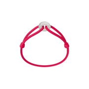 Rose Soho Pavé Cord Bracelet