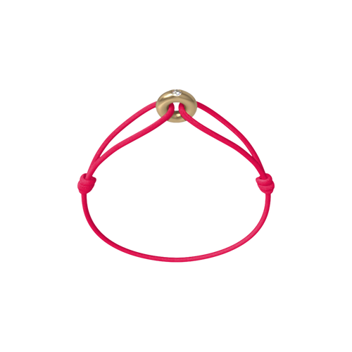 Mini Golden Soho Diamond Cord Bracelet
