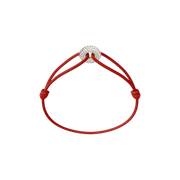 Mini Golden Soho Pavé Cord Bracelet