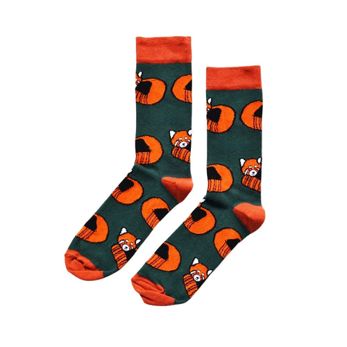Save the Red Pandas Bamboo Socks