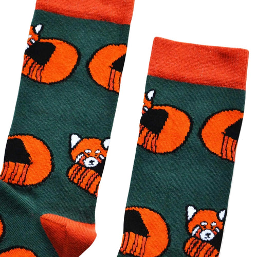Save the Red Pandas Bamboo Socks