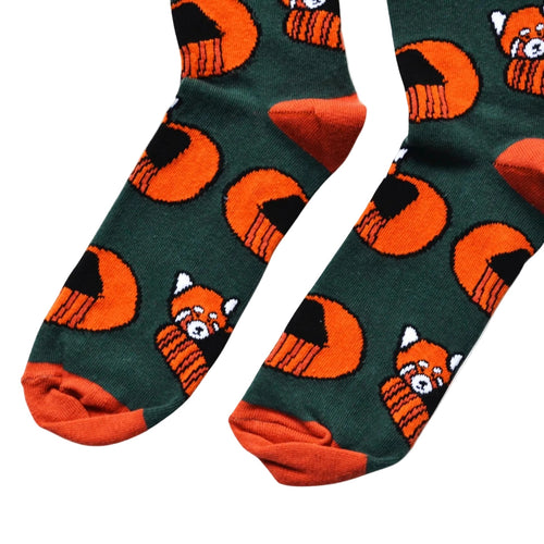 Save the Red Pandas Bamboo Socks